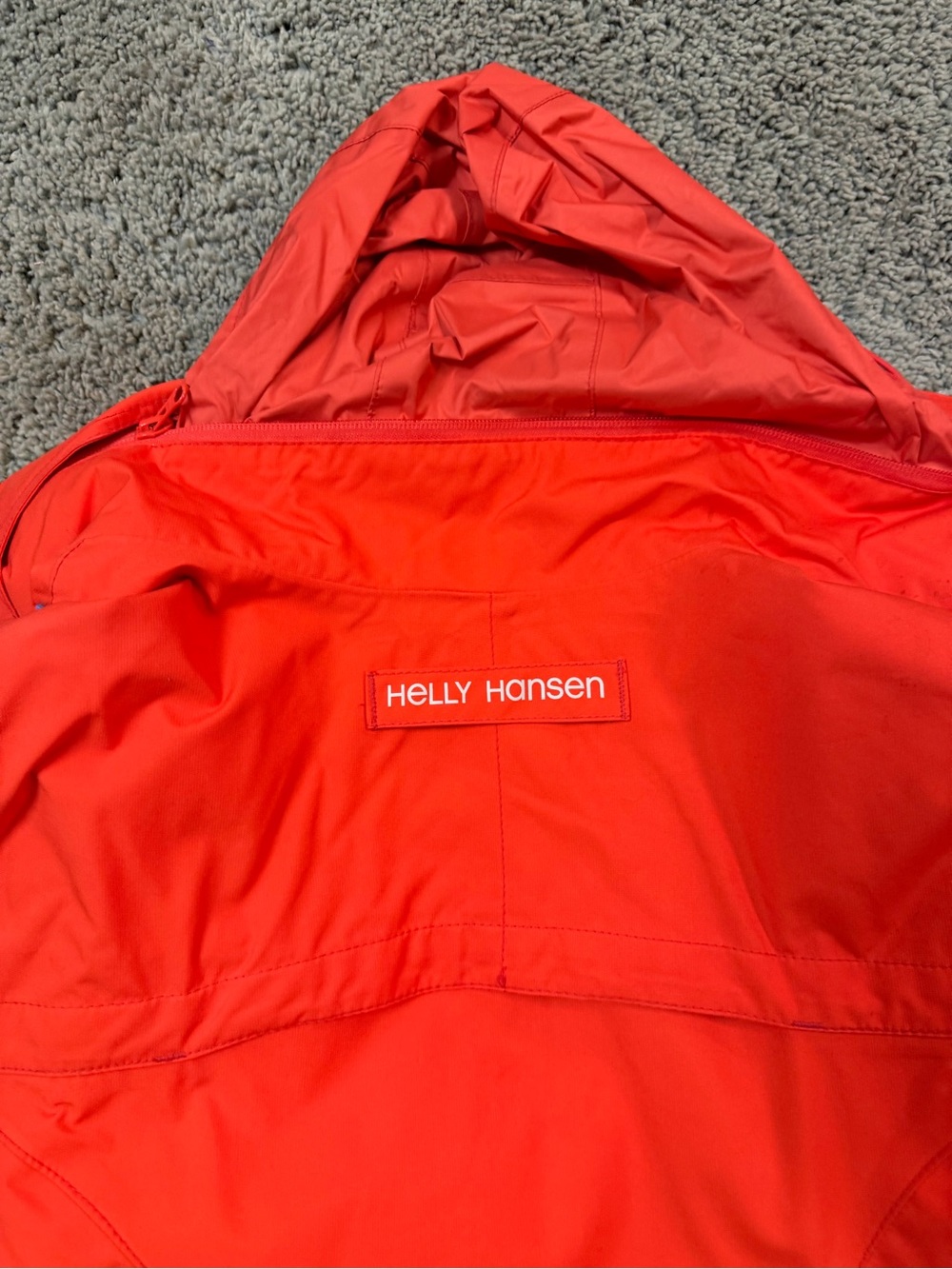 Helly Hansen Women’s Bright Orange Lightweight Trench Coat - Picture 8 of 10